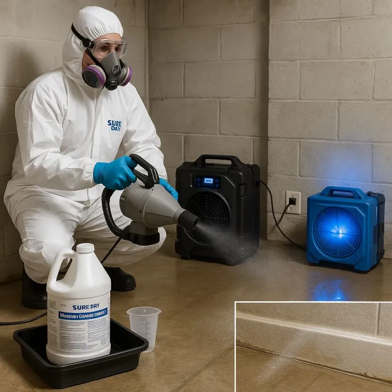 Sanitization and Odor Removal process in Richland Hills, TX